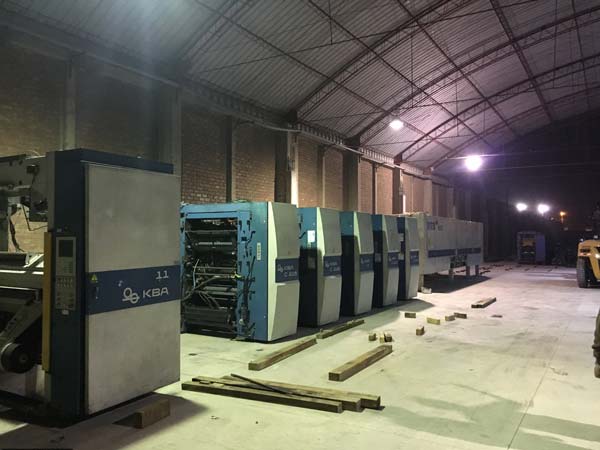 Montaje Impresora Rotativa KBA