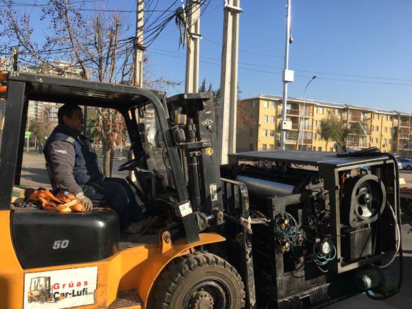 Traslado Maquinaria a Planta DPG