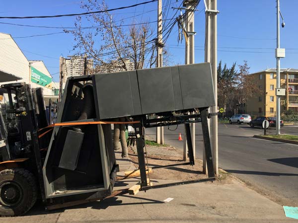 Traslado Maquinaria a Planta DPG